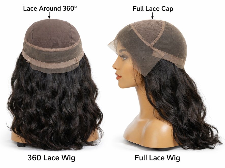 Lace Around 360 and full cap