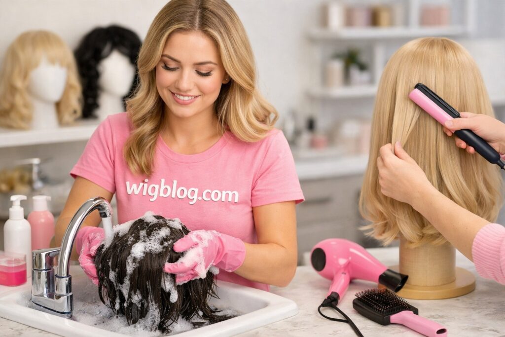 How to Care for Synthetic Wigs Washing, Styling, and Storage Tips