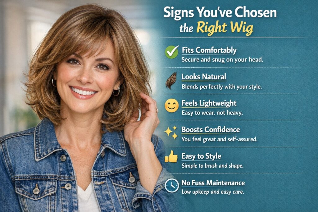 Signs You’ve Chosen the Right Wig