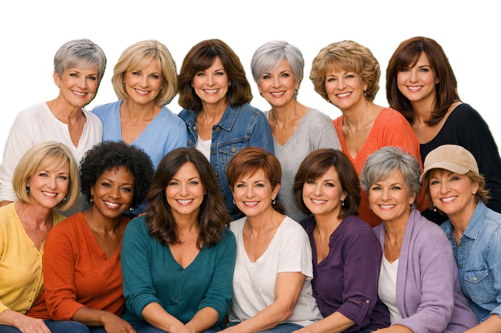 Human Hair vs Synthetic Wigs for Older Women wigblog.com